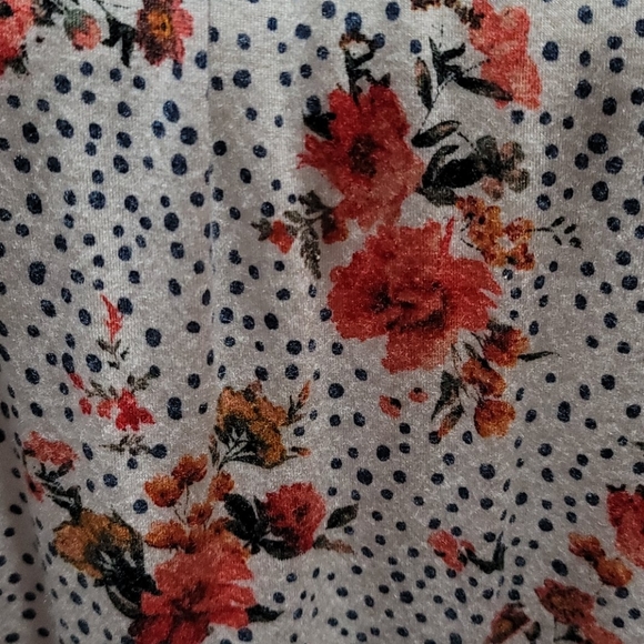 REWIND TANK TOP FLORAL PRINT WHITE SLEEVELESS WOMEN RAYON  SIZE XS CROCHET CAMI - Picture 5 of 13